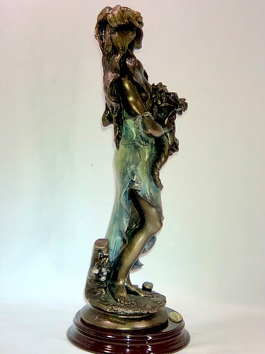 *RARE* Giuseppe Armani "Summer-Lady with Cornucopia" Sculpture # 182M Italy - Picture 11 of 14