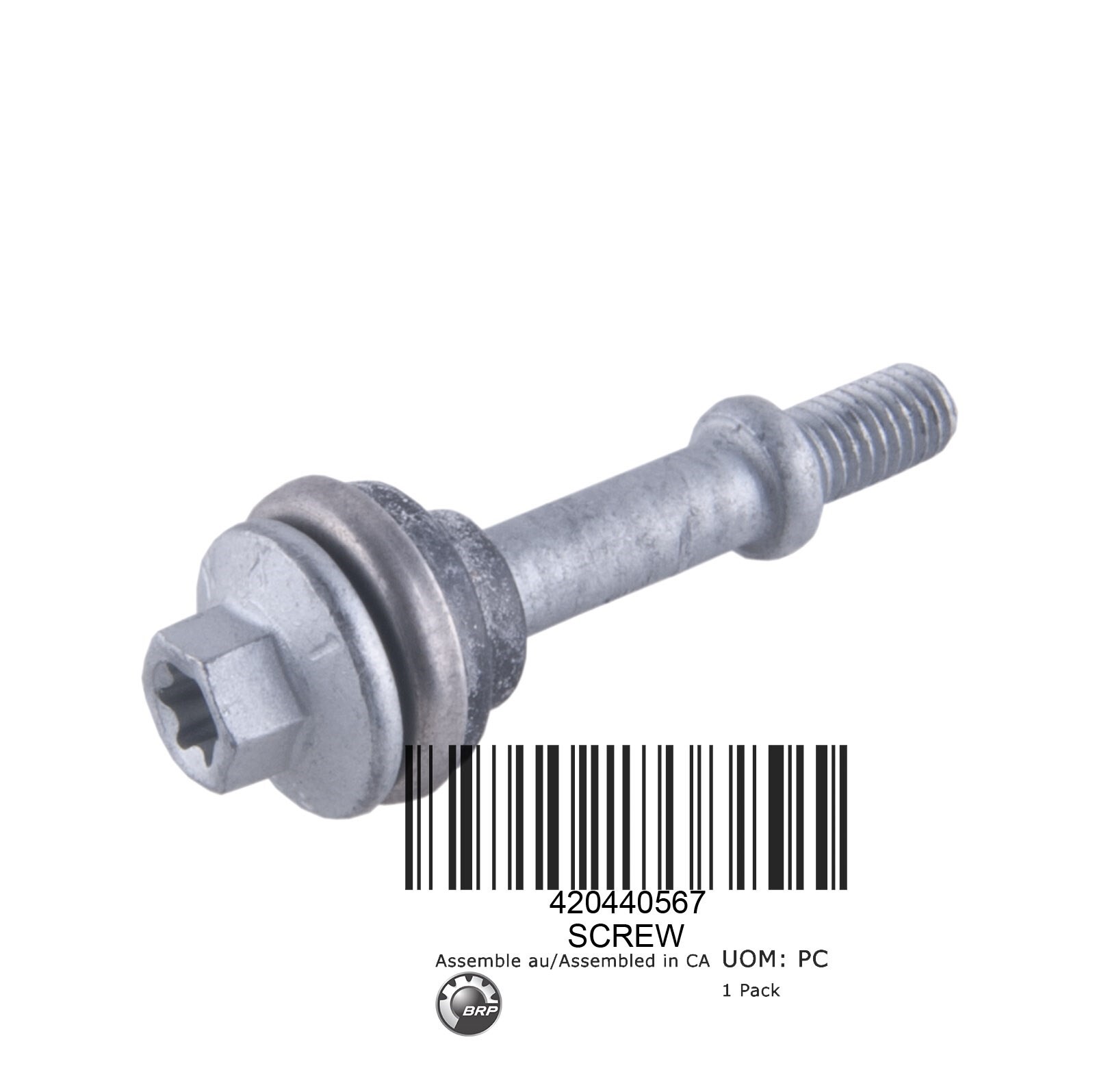 Sea-Doo OEM Hex. Distance Screw M6 X 30.5 420440568 for sale 
