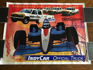 Indy Car GMC Truck Poster