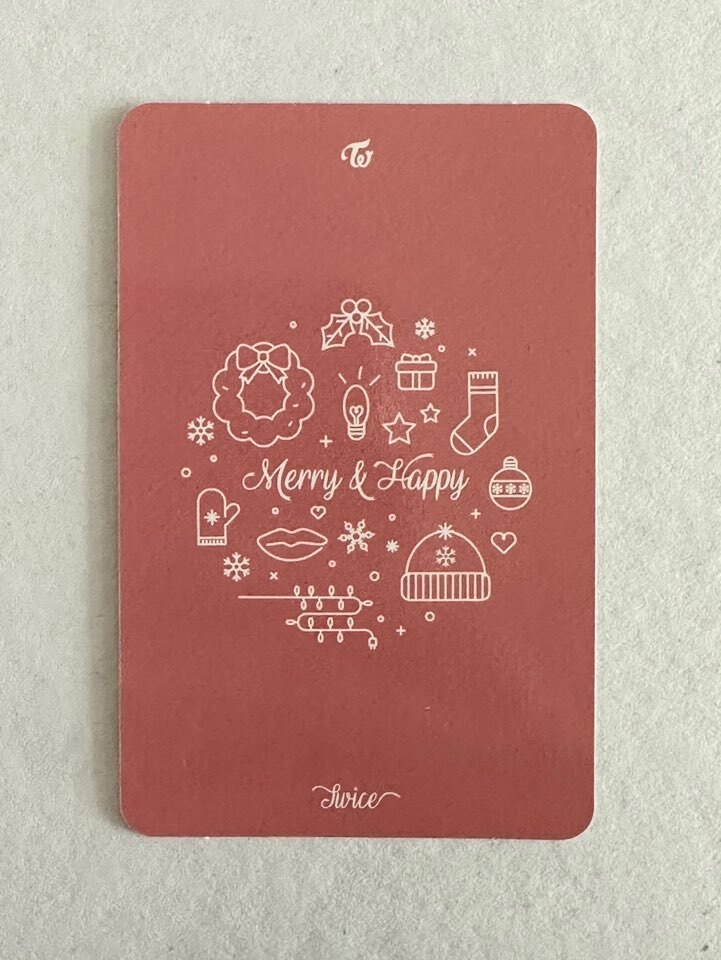 TWICE 1st Album Repackage Merry & Happy Official Christmas