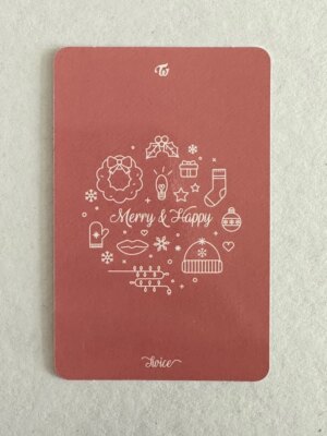 TWICE 1st Album Repackage Merry & Happy Official Christmas
