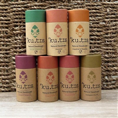 KUTIS DEODORANT 100% NATURAL ORGANIC VEGAN ZERO WASTE PLASTIC FREE KU.TIS
