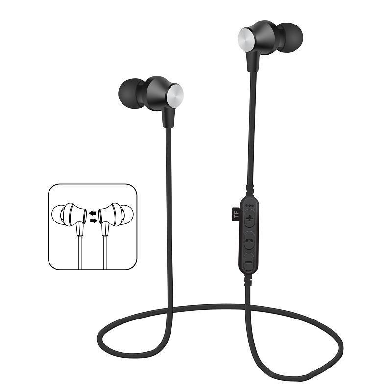 Sport Magnetic Bluetooth Wireless Earphones for iPhone Samsung LG HTC Huawei ZTE