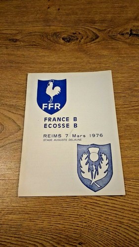 France v Scotland Rugby Union Programmes 1959 - 2015 - Picture 11 of 40