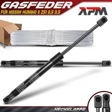 2x Gasfeder Heckklappe Dämpfer 513mm 552N für Nissan Murano II Z51 Kasten SUV