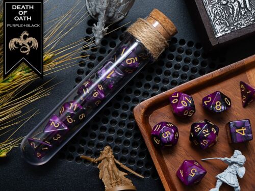 Juego de dados DnD - ¡Muchas variaciones TÚ ELIGES! | Para DnD D&D MTG RPG TRPG - Imagen 35 de 49