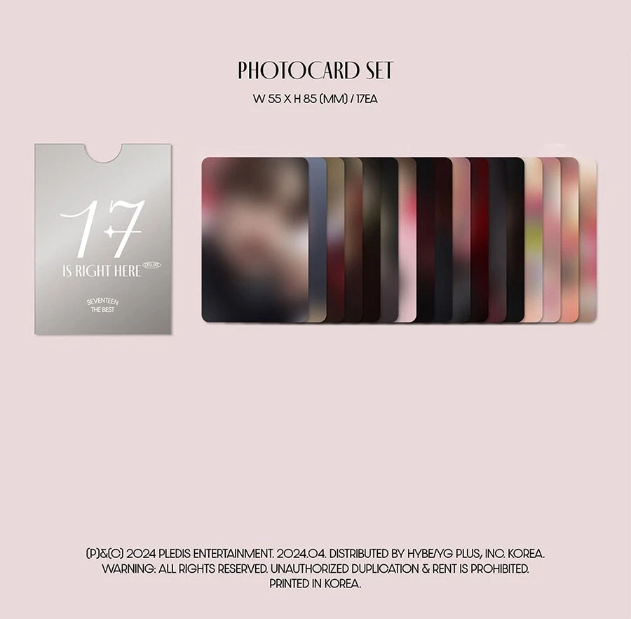 SEVENTEEN BEST ALBUM [17 IS RIGHT HERE] DELUXE/2 CD+16 Book+2