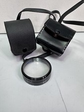 Tiffin 52mm close-up lens Set 1 2 3 with Vintage Lenses cases Japan
