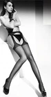 MOCK SUSPENDER STOCKINGS-TIGHTS- 20 DENIER -"STRIP PANTY"-TOP QUALITY