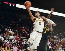 TAMIN LIPSEY SIGNED 8x10 PHOTO IOWA STATE BASKETBALL AUTOGRAPH AUTHENTIC COA