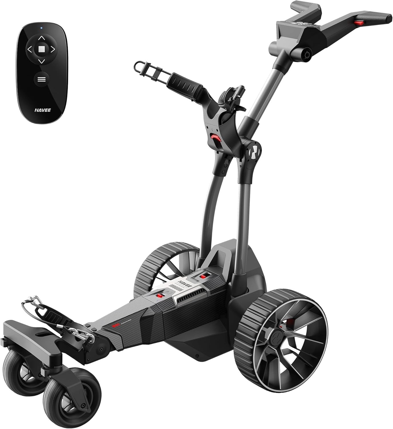 NAVEE Birdie 3X Auto Follow Electric Golf Push Cart Remote Foldable NEW