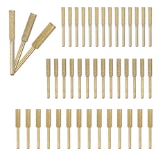 45-Pack 5/32", 3/16", 7/32" Diamond Chainsaw Sharpener [3mm Gold]