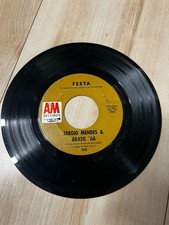 Sergio Mendes & Brazil 66 (45 RPM Vinyl Record) Pretty World / Festa