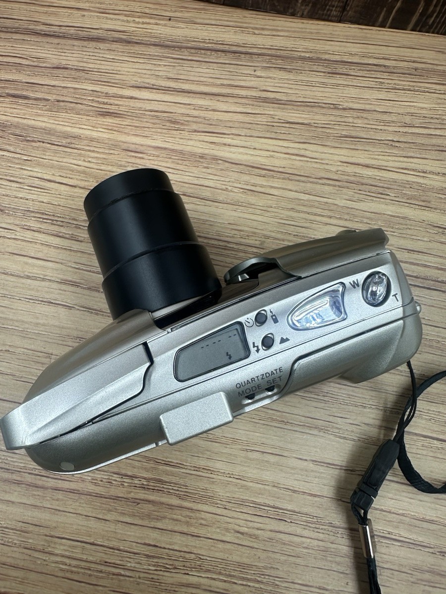 OLYMPUS Stylus Epic ZOOM 80 シルバー中古 Olympus Stylus Epic Zoom 80 DLX 35mm Point & Shoot Film