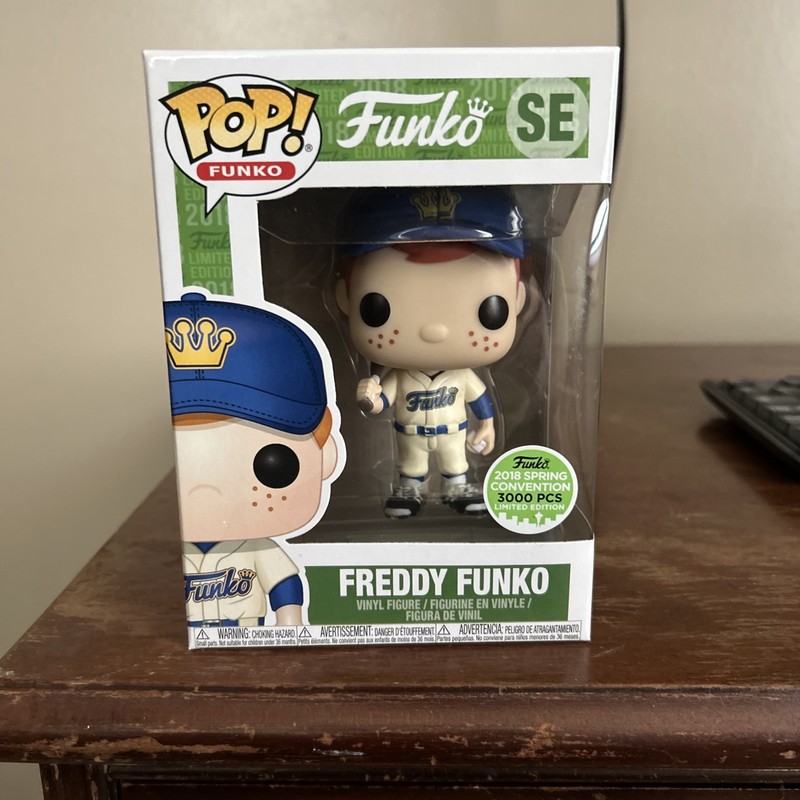 Funko Pop! Vinyl: Freddy Funko - Freddy Funko (Baseball) - Emerald City Comic...