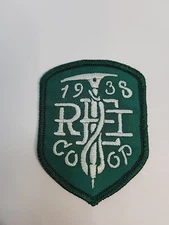 REI Co-op Iron On Patch Green - Ice Climbing Ice Axe Mountaineering