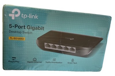 TP-Link TL-SG1005D New, 5-port Gigabit Desktop Switch - SEALED