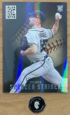 Spencer Strider 2022 Panini Capstone Baseball Gold Rookie #38
