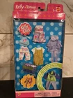 Mattel Barbie Kelly Club & Tommy Clothing Pack 5 Outfits + 3 Shoes NIB Vintage