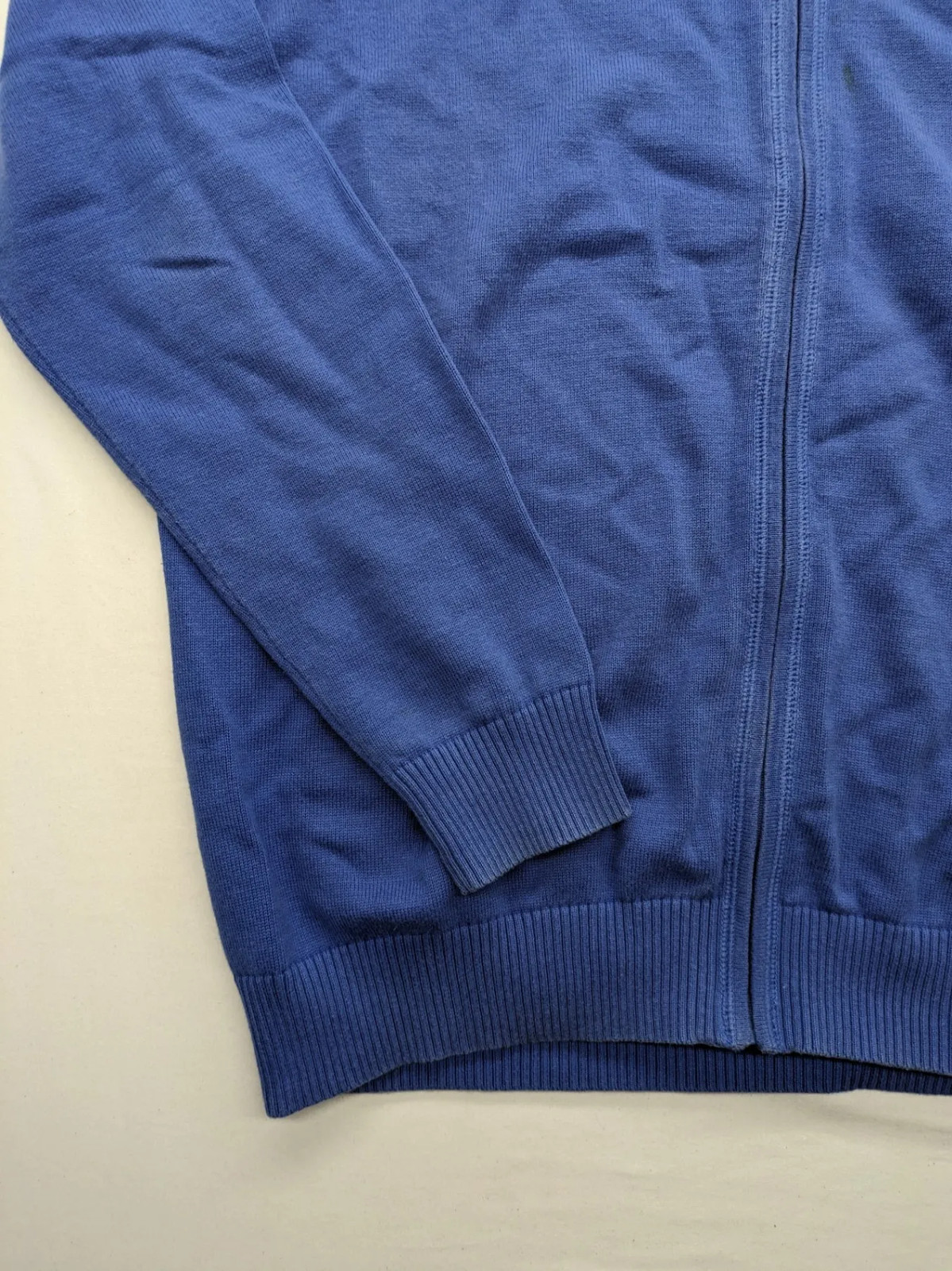 Basefield Herren Strickjacke Full Zip Pullover Gr L 52 Blau Baumwolle 2331 image 7