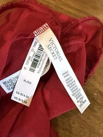 VICTORIA'S SECRET SET: SEXY TEE SHEER HERITAGE DEMI BRA & CHEEKY PANTY 38D XL