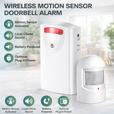 Wireless Driveway Alarm Infrared Motion Senso...