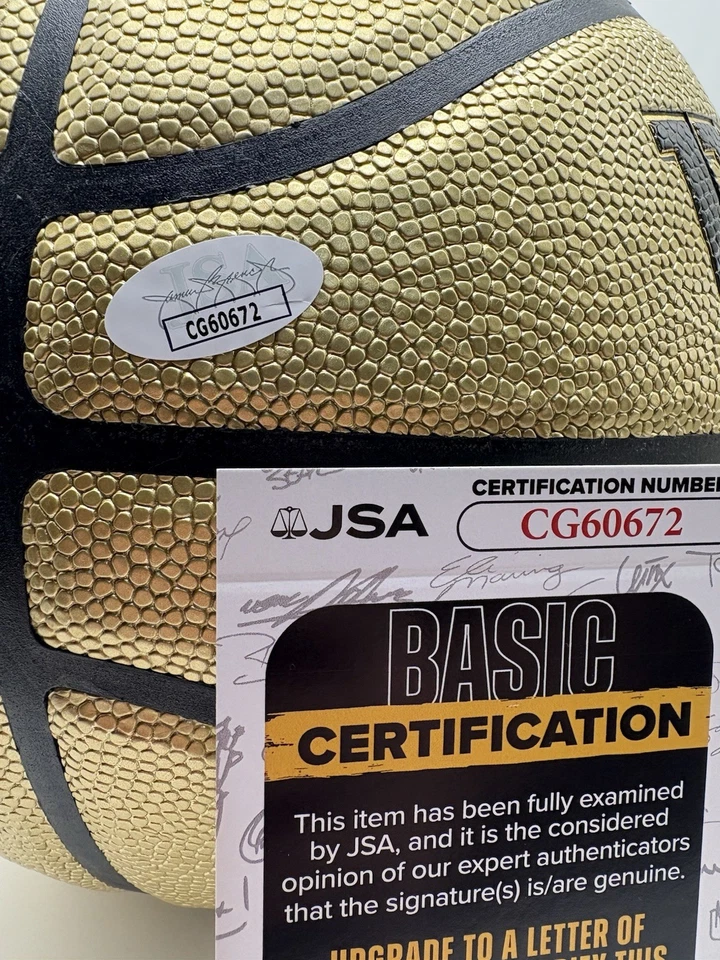 Pascal Siakim Signed 2025 NBA Finals Ball JSA COA Indiana Pacers ECF MVP - Image 4 of 4