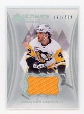 2023 Upper Deck Ultimate Collection Rookies Auto Jersey /599 Jonathan Gruden