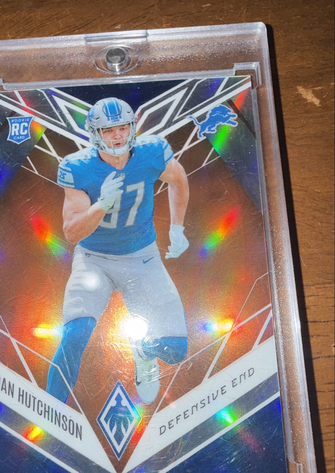 2022 Panini Phoenix - Rookies Aidan Hutchinson #113 Orange /99 (RC)