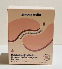 Grace & Stella Moisturizing Pink Eye Masks 24...