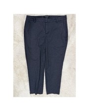 Liverpool Charcoal Ankle  Cropped Pants Size 14 EUC 