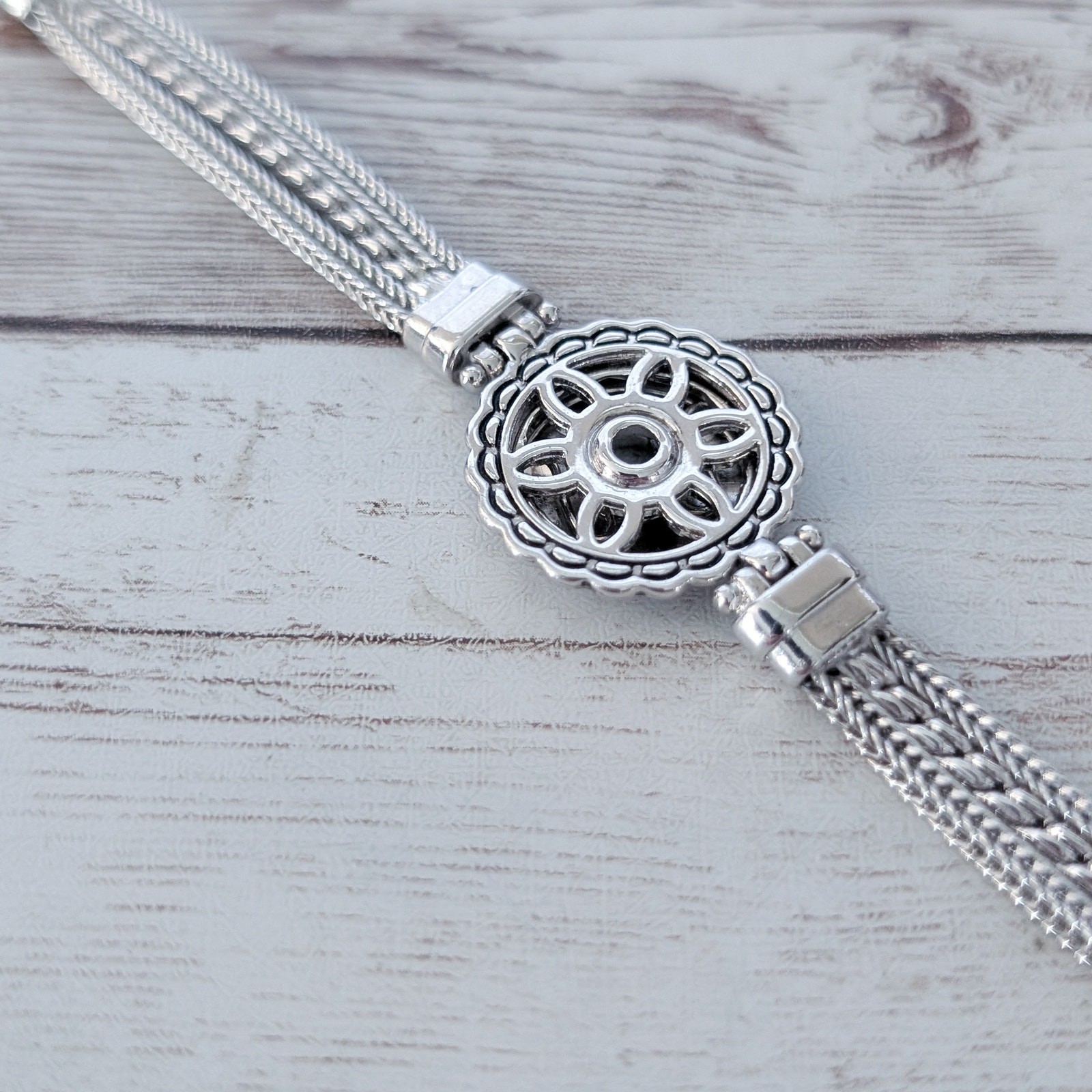 Silver Tone Bracelet - Missing Something? - image 10