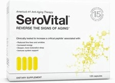 SeroVital Reverse The Signs of Aging Dietary Supplement - 120 Capsules