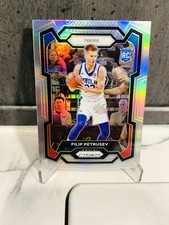 Filip Petrusev Rookie Silver Prizm Panini Prizm 2023-24 76ers