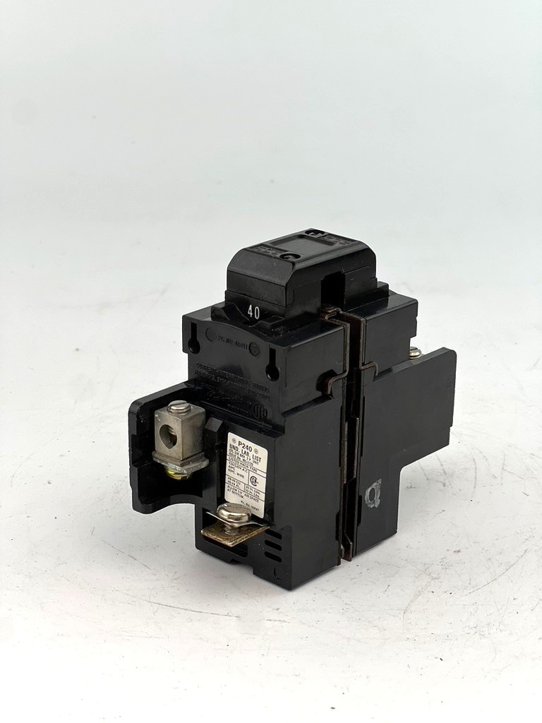 Siemens P240 40 Amp 2 Pole Circuit Breaker Pushmatic Type P  240V — NEW READ