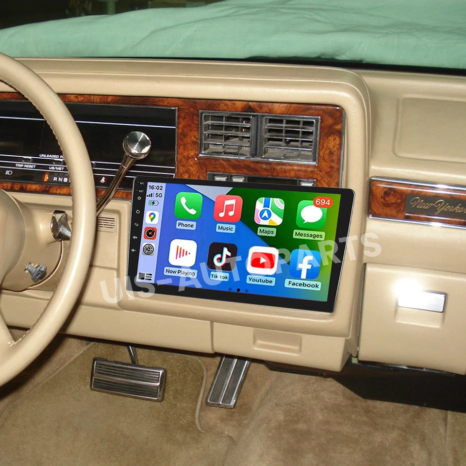 For Chrysler New Yorker 1975-1996 Android 13 Apple CarPlay Car Radio Stereo GPS - Image 4 of 4