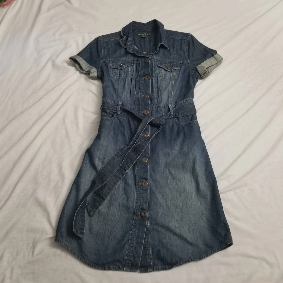 Eddie Bauer Knee Length Denim Dresses for Women for sale | eBay