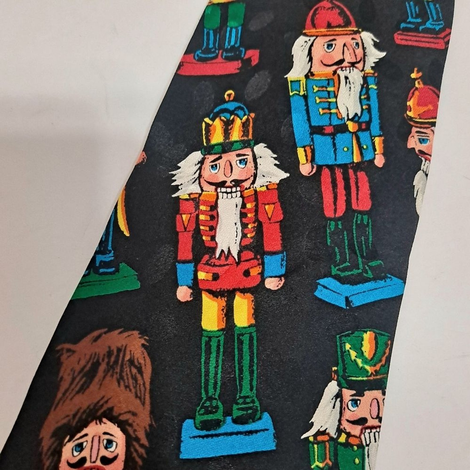 Vintage 1991 Nutcracker Pattern Tie By Addiction … - image 5