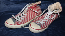 Converse All Star Vintage Stars And Stripes USA High Top Sneakers Size Men's 11