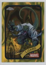 2025 Topps Chrome Marvel Comics Yellow Lava Refractor Lizard #85 1b9b