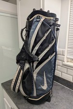 NIKE Blue/Black Stand Golf Bag 6-Way Divider