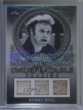 2017-18 Leaf Invictus Undefeatable Fabrics Silver 1/2 Bobby Hull #UF-05 HOF fm0