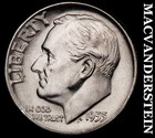 1955 Roosevelt Dime- Silver- Choice Gem Brilliant Uncirculated Luster #J4360