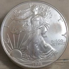 1996....RAREST SILVER EAGLE 1996 LOWEST MINTAGE IN SILVER EAGLE HISTORY!