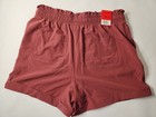 Danskin Paperbag Short Women's Pink M High Rise 4" Inseam Drawstring Pockets — photo 6