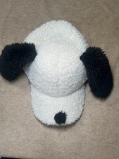 Univa Snoopy Cap with Fluffy Ears Used Adjustable OneTime Fit