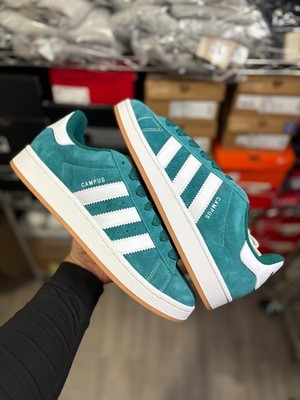 Size 10.5, 11, 11.5 - adidas Campus 00's Teal Men's Sneakers ID1437 Suede