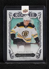 2018 Upper Deck Artifacts Rookie Redemptions /799 Urho Vaakanainen #RED183 05j6