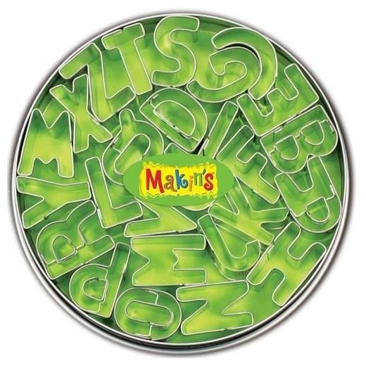 Makin's Clay Cutter Set - Uppercase Alphabet