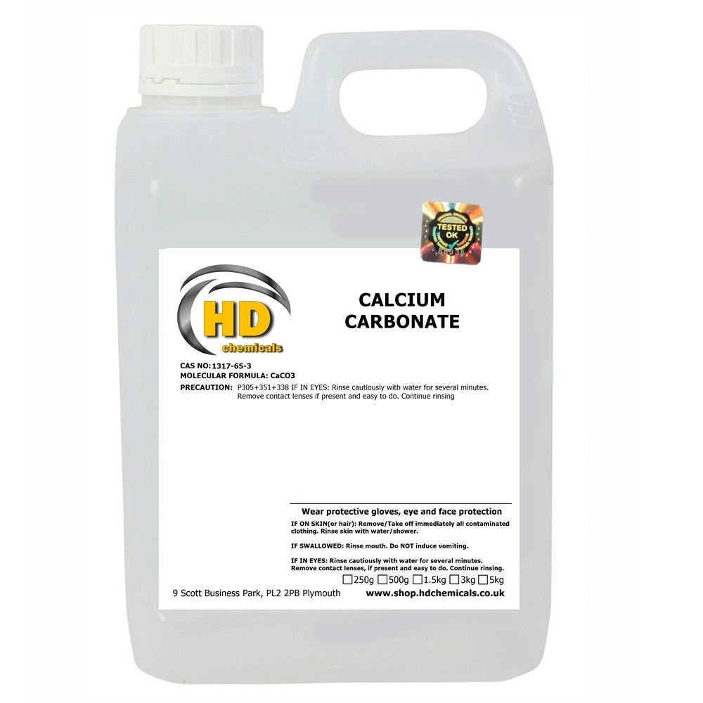 Calcium Carbonate Powder CaCo3 Limestone Flour 3000g FREE UK Postage 3kg Garden